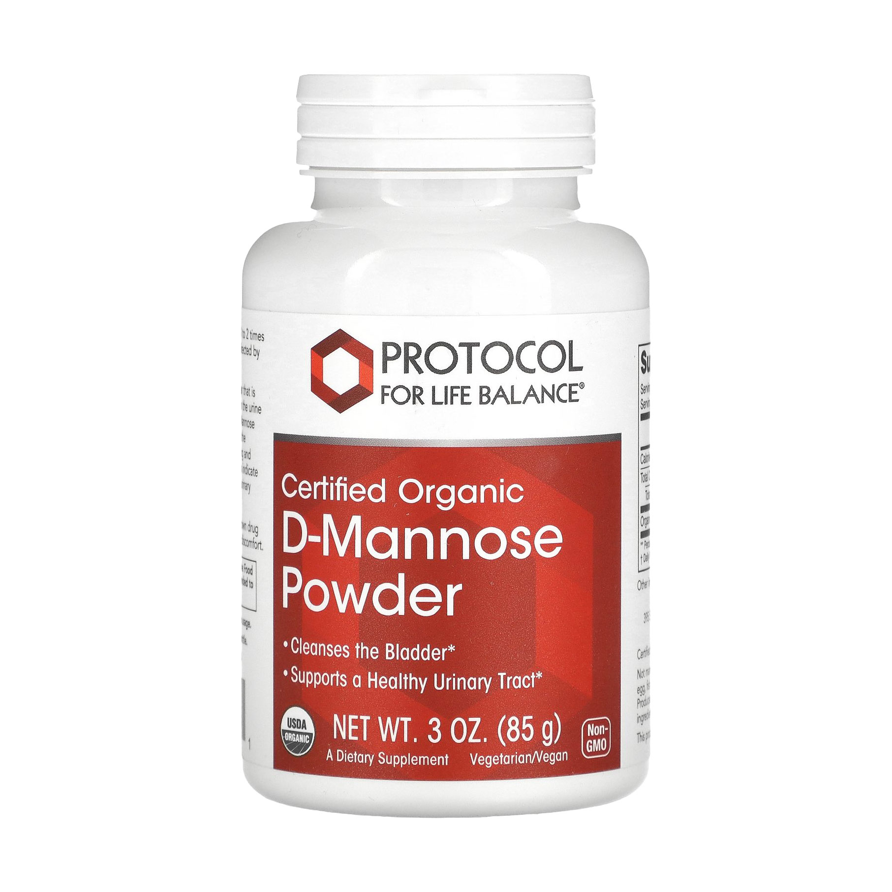 Д-Маноза Protocol For Life Balance D-Mannose Powder в порошку, 85 г